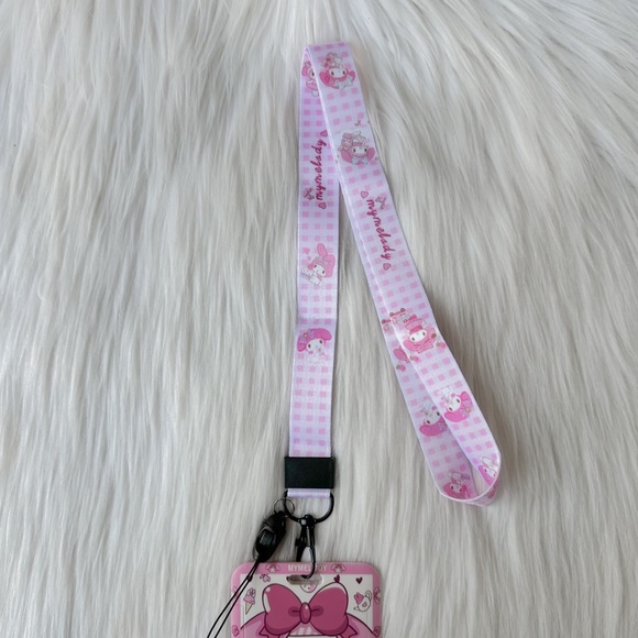 My Melody sanrio lanyard with Id/ card holder - Picture 3 of 4